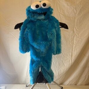 Sesame Street Cookie Monster Toddler Dress Up Play Halloween Costume S (2T)